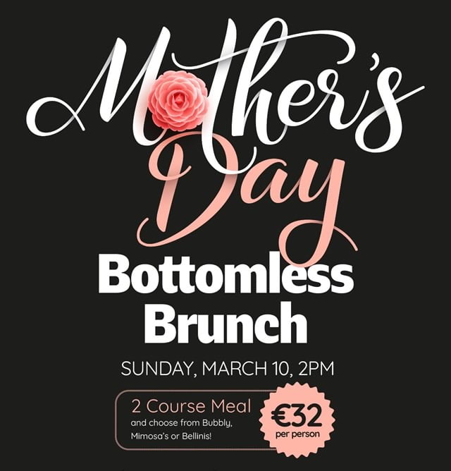Mothers Day Bottomless Brunch