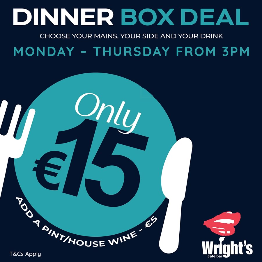 Dinner Box Deal 15 euro