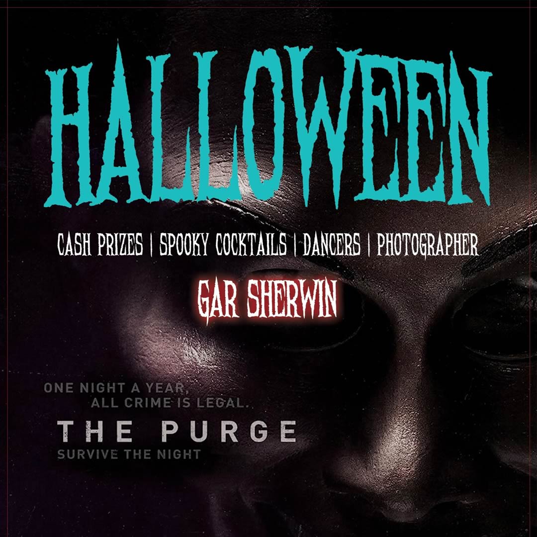 The Purge Halloween cafe bar